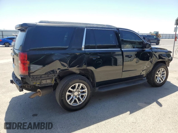 2017 Chevrolet Tahoe LS with VIN 1GNSCAEC4HR248971, listed as a Copart auction lot 58266665 with 94,377 mi miles and Salvage title. Bid and sale history available at DreamBid. Image 3.