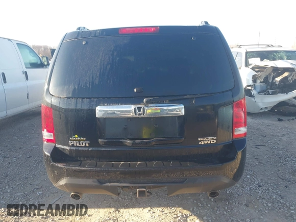 2013 Honda Pilot Touring with VIN 5FNYF4H96DB006582, listed as a IAAI auction lot 41722386 with 220,354 mi miles and . Bid and sale history available at carsss.com. Image 17.