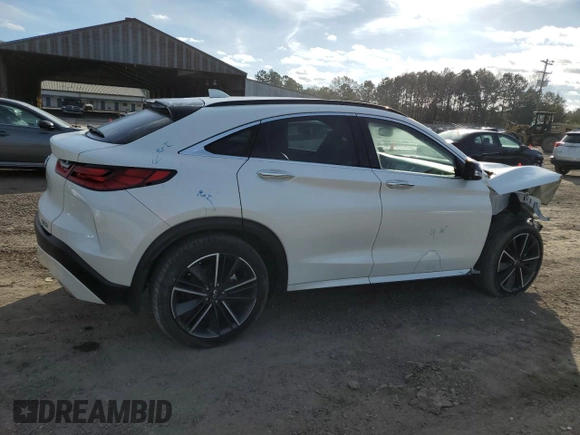 2022 Infiniti QX55 Luxe с VIN 3PCAJ5J30NF101605, выставлен на аукционе Copart как лот 72436322 с пробегом 28 454 миль миль и . История ставок и продаж доступна на DreamBid. Изображение 3.