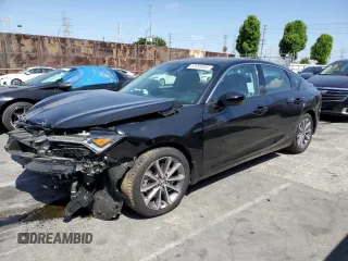 2025 Acura Integra with VIN 19UDE4H25SA002695, listed as a Copart auction lot 55989955 with 5,114 mi miles and Salvage title. Bid and sale history available at DreamBid. Image 1.