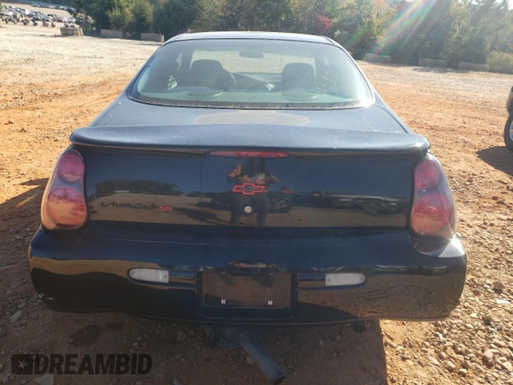 2003 Chevrolet Monte Carlo SS with VIN 2G1WX12K939166563, listed as a Copart auction lot 77012714 with 53,487 mi miles and Salvage Title. Bid and sale history available at carsss.com. Image 6.