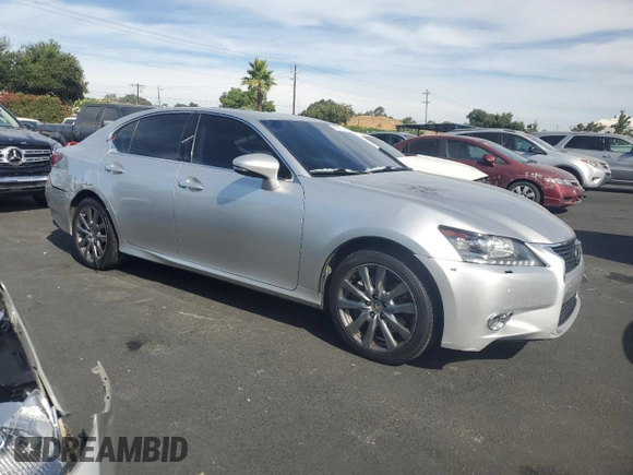 2013 Lexus GS 350 with VIN JTHCE1BL6D5019588, listed as a Copart auction lot 63607685 with 126,608 mi miles and Salvage title. Bid and sale history available at DreamBid. Image 4.