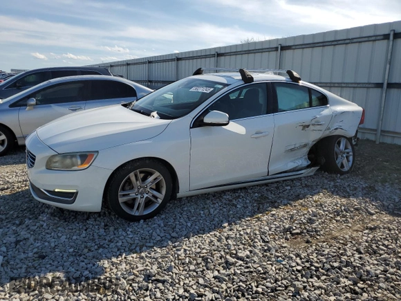 2014 Volvo S60 T5 with VIN YV1612FS1E2279704, listed as a Copart auction lot 50271245 with 98,543 mi miles and Salvage Title. Bid and sale history available at carsss.com. Image 1.