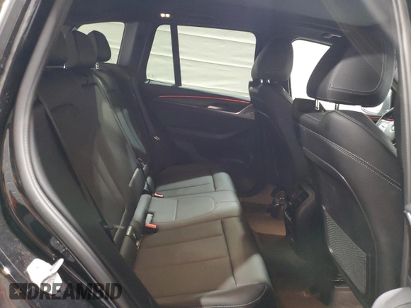 2022 BMW X3 xDrive30i with VIN 5UX53DP01N9M07451, listed as a Copart auction lot 45893785 with 36,661 mi miles and Salvage Title. Bid and sale history available at DreamBid. Image 11.