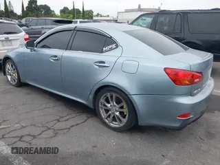 2006 Lexus IS 350 with VIN JTHBE262365007761, listed as a IAAI auction lot 42418824 with 114,088 mi miles and . Bid and sale history available at DreamBid. Image 3.
