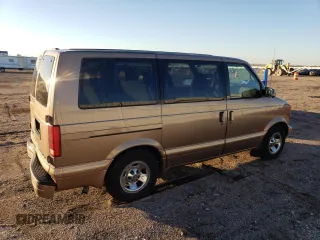 1999 Chevrolet Astro with VIN 1GNEL19W8XB173300, listed as a Copart auction lot 80315574 with 166,315 mi miles and Salvage Title. Bid and sale history available at carsss.com. Image 3.
