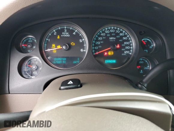 2014 GMC Yukon XL SLT with VIN 1GKS1KE00ER195261, listed as a Copart auction lot 49285785 with 167,889 mi miles and Non Repairable. Bid and sale history available at carsss.com. Image 9.