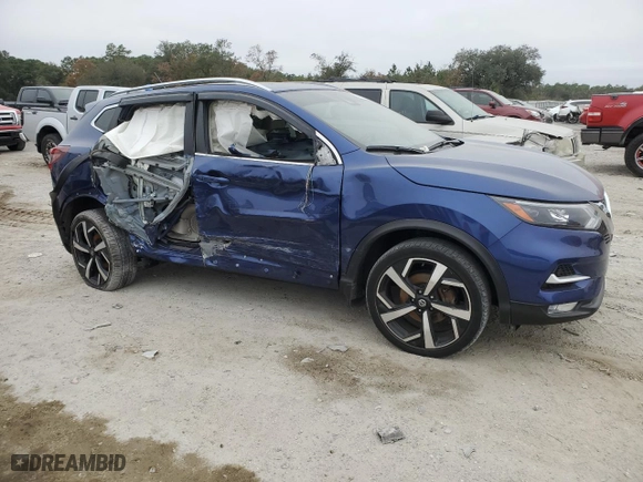 2022 Nissan Rogue Sport SL with VIN JN1BJ1CV1NW341627, listed as a Copart auction lot 86317604 with 21,930 mi miles and Non Repairable. Bid and sale history available at carsss.com. Image 4.