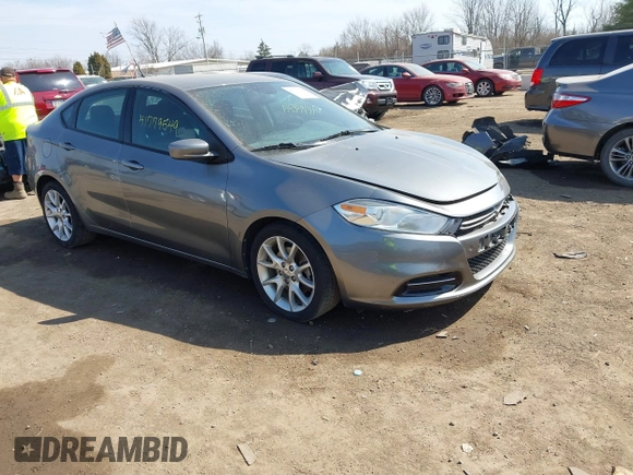 2013 Dodge Dart Rallye with VIN 1C3CDFBH7DD233397, listed as a IAAI auction lot 41779549 with 216,721 mi miles. Bid and sale history available at carsss.com. Image 1.