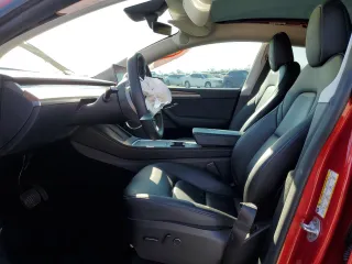 2023 Tesla Model Y Long Range with VIN 7SAYGAEE7PF832264, listed as a Copart auction lot 88822845 with 43,147 mi miles and Salvage Title. Bid and sale history available at carsss.com. Image 7.