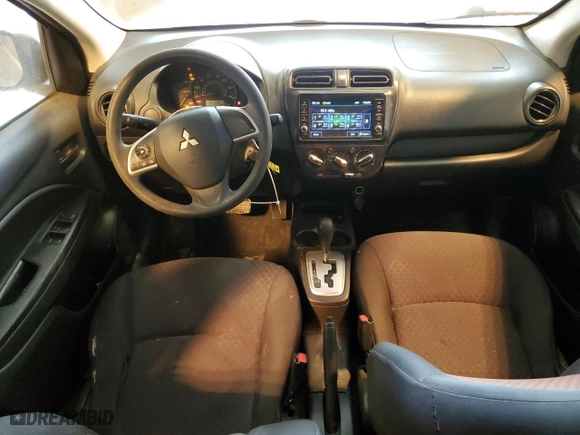 2018 Mitsubishi Mirage ES with VIN ML32A3HJ6JH007898, listed as a Copart auction lot 44719595 with 136,111 mi miles and Salvage Title. Bid and sale history available at carsss.com. Image 8.