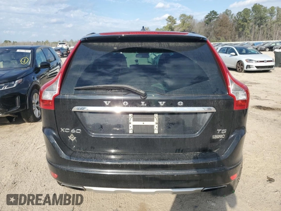 2015 Volvo XC60 T5 Drive-E with VIN YV440MDJ1F2689374, listed as a Copart auction lot 44443775 with 190,807 mi miles and Salvage Title. Bid and sale history available at carsss.com. Image 6.