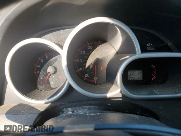2009 Pontiac Vibe 1SB with VIN 5Y2SP67019Z430237, listed as a Copart auction lot 63333315 with 205,182 mi miles and Clean title. Bid and sale history available at DreamBid. Image 9.