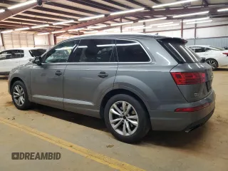 2017 Audi Q7 Premium Plus with VIN WA1LAAF77HD023620, listed as a Copart auction lot 46779325 with 124,722 mi miles and Salvage Title. Bid and sale history available at DreamBid. Image 2.