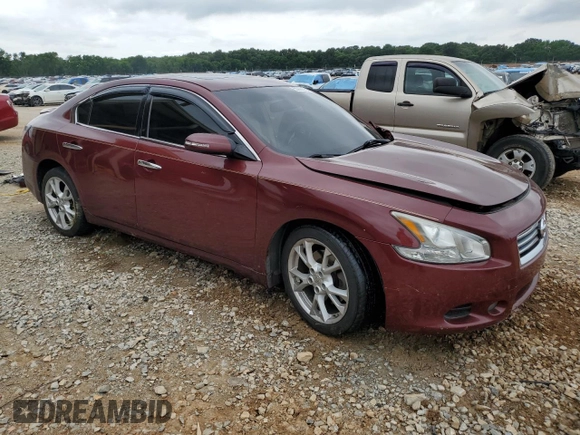 2012 Nissan Maxima SV z VIN 1N4AA5AP1CC809784, wystawiony jako Copart lot #55900775 z przebiegiem 132 814 mil mil oraz Szkoda całkowita • Salvage title. Historia ofert i sprzedaży dostępna na DreamBid. Obrazek 4.
