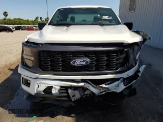 2024 Ford F-150 STX with VIN 1FTEW2K57RKD19468, listed as a Copart auction lot 51808915 with 5,055 mi miles and Clean Title. Bid and sale history available at carsss.com. Image 5.