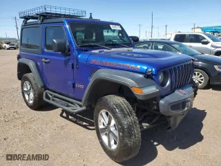 2018 Jeep Wrangler Rubicon with VIN 1C4HJXCN3JW190035, listed as a Copart auction lot 48435115 with 67,288 mi miles and Salvage Title. Bid and sale history available at carsss.com. Image 4.