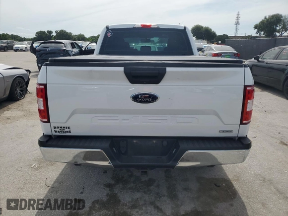 2018 Ford F-150 XL with VIN 1FTEX1CP7JFA87197, listed as a Copart auction lot 63671535 with Not provided miles and Salvage title. Bid and sale history available at DreamBid. Image 6.