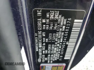 2020 Kia Sorento EX V6 with VIN 5XYPHDA54LG682176, listed as a Copart auction lot 51094965 with 73,113 mi miles and Salvage Title. Bid and sale history available at carsss.com. Image 14.
