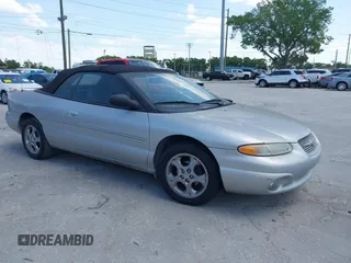 2000 Chrysler Sebring JXi with VIN 3C3EL55H4YT245976, listed as a IAAI auction lot 41903578 with 91,432 mi miles and . Bid and sale history available at DreamBid. Image 1.