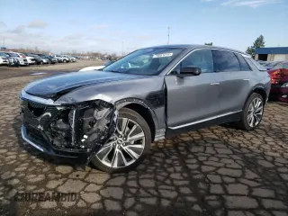 2023 Cadillac LYRIQ RWD Luxury z VIN 1GYKPMRK8PZ002207, wystawiony jako Copart lot #79501214 z przebiegiem 16 100 mil mil oraz Czysty tytuł • Clean title. Historia ofert i sprzedaży dostępna na DreamBid. Obrazek 1.