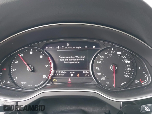 2017 Audi Q7 Premium Plus with VIN WA1LAAF72HD003422, listed as a IAAI auction lot 42086085 with 128,594 mi miles. Bid and sale history available at carsss.com. Image 7.