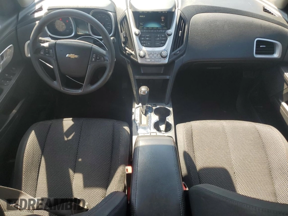 2017 Chevrolet Equinox LS with VIN 2GNALBEK5H1530800, listed as a Copart auction lot 52410655 with 107,724 mi miles and Salvage Title. Bid and sale history available at carsss.com. Image 8.