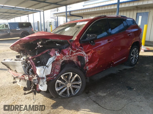 2018 GMC Terrain Denali with VIN 3GKALSEX4JL300310, listed as a Copart auction lot 43460835 with Not Provided miles and Salvage Title. Bid and sale history available at DreamBid. Image 1.
