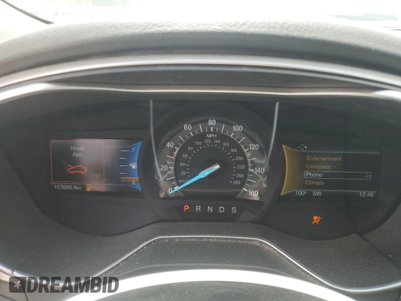 2016 Ford Fusion SE z VIN 3FA6P0H78GR220817, wystawiony jako Copart lot #62069005 z przebiegiem 153 886 mil mil oraz Szkoda całkowita • Salvage title. Historia ofert i sprzedaży dostępna na DreamBid. Obrazek 9.