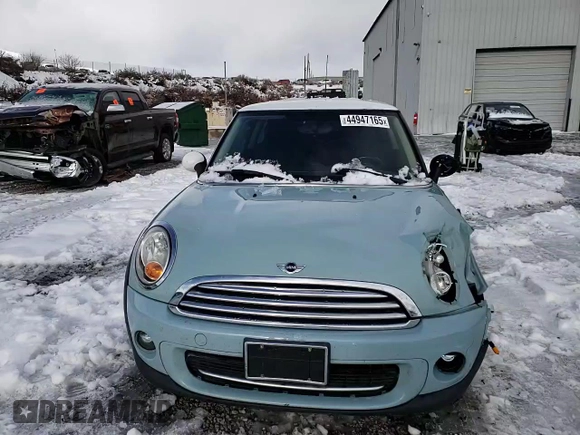 2013 MINI Cooper Hardtop with VIN WMWSU3C59DT685932, listed as a Copart auction lot 44947165 with 134,350 mi miles and Salvage Title. Bid and sale history available at carsss.com. Image 11.