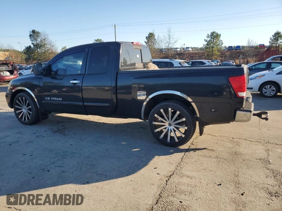 2006 Nissan Titan SE with VIN 1N6BA06A56N563608, listed as a Copart auction lot 88769975 with Not Provided miles and Salvage Title. Bid and sale history available at DreamBid. Image 2.