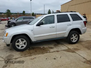 2007 Jeep Grand Cherokee Limited with VIN 1J8HR58247C701881, listed as a Copart auction lot 82380254 with 186,379 mi miles and Clean Title. Bid and sale history available at carsss.com. Image 1.