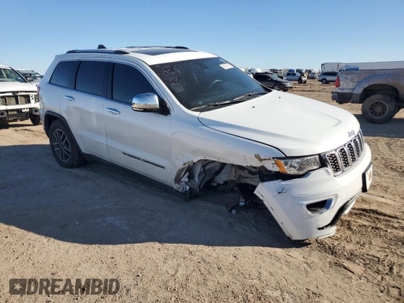 2022 Jeep Grand Cherokee WK Limited with VIN 1C4RJFBGXNC177923, listed as a Copart auction lot 80167694 with 32,364 mi miles and Salvage Title. Bid and sale history available at carsss.com. Image 4.