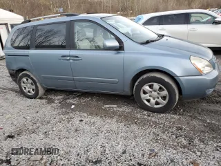 2009 Kia Sedona with VIN KNDMB133296298360, listed as a Copart auction lot 84621084 with 65,259 mi miles and Salvage Title. Bid and sale history available at carsss.com. Image 4.
