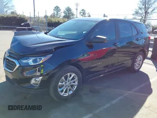 2020 Chevrolet Equinox LS z VIN 2GNAXHEV4L6151980, wystawiony jako IAAI lot #41274204 z przebiegiem 110 417 mil mil oraz . Historia ofert i sprzedaży dostępna na DreamBid. Obrazek 2.