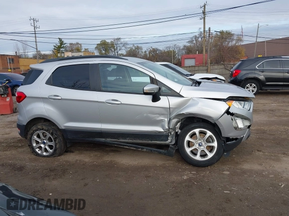 2018 Ford EcoSport SE with VIN MAJ6P1UL8JC190197, listed as a IAAI auction lot 40958854 with 17,584 mi miles. Bid and sale history available at carsss.com. Image 13.