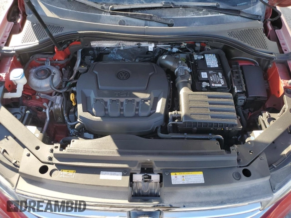 2022 Volkswagen Tiguan SE with VIN 3VV3B7AX9NM033175, listed as a Copart auction lot 88956345 with 39,219 mi miles and Salvage Title. Bid and sale history available at DreamBid. Image 12.
