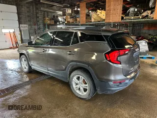 2020 GMC Terrain SLE with VIN 3GKALTEV8LL145266, listed as a Copart auction lot 61656315 with 31,898 mi miles and Salvage title. Bid and sale history available at DreamBid. Image 4.