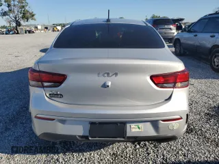 2022 Kia Rio S with VIN 3KPA24AD0NE458434, listed as a Copart auction lot 48639305 with 34,895 mi miles and Non Repairable. Bid and sale history available at carsss.com. Image 6.