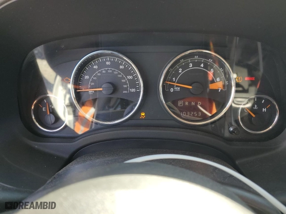 2016 Jeep Compass High Altitude Edition with VIN 1C4NJCEA7GD743862, listed as a Copart auction lot 49645465 with 103,253 mi miles and Salvage Title. Bid and sale history available at carsss.com. Image 9.