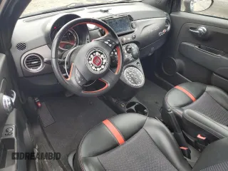2014 FIAT 500e with VIN 3C3CFFGE7ET294608, listed as a Copart auction lot 52554225 with 67,857 mi miles and Salvage title. Bid and sale history available at DreamBid. Image 8.