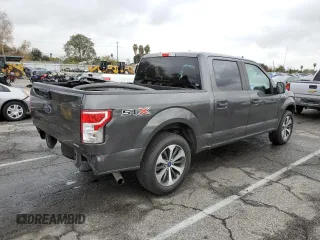 2020 Ford F-150 XL with VIN 1FTEW1CP3LKE39043, listed as a Copart auction lot 44728905 with 146,597 mi miles and Salvage Title. Bid and sale history available at carsss.com. Image 3.