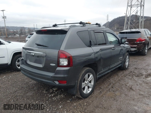 2017 Jeep Compass High Altitude with VIN 1C4NJDEB6HD191190, listed as a IAAI auction lot 41497715 with 73,196 mi miles and . Bid and sale history available at DreamBid. Image 4.