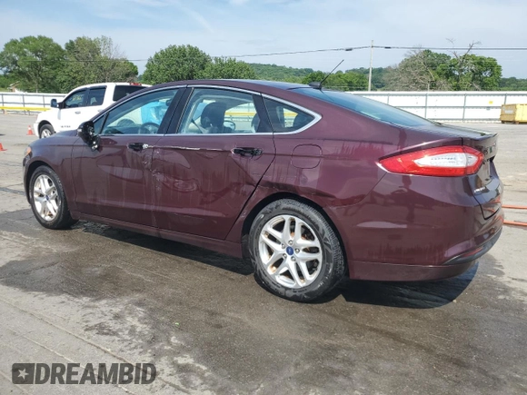 2013 Ford Fusion SE with VIN 3FA6P0HR7DR229974, listed as a Copart auction lot 62556715 with 131,271 mi miles and Salvage title. Bid and sale history available at DreamBid. Image 2.