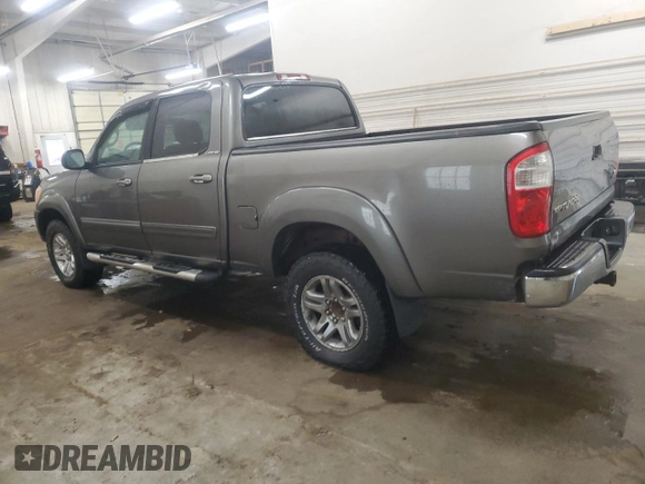 2005 Toyota Tundra Limited z VIN 5TBET38105S467542, wystawiony jako Copart lot #57887155 z przebiegiem Nie podano mil oraz Szkoda całkowita • Salvage title. Historia ofert i sprzedaży dostępna na DreamBid. Obrazek 2.