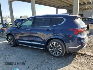 2023 Hyundai Santa Fe Calligraphy with VIN 5NMS54AL1PH499234, listed as a Copart auction lot 47144245 with 13,582 mi miles and Salvage Title. Bid and sale history available at carsss.com. Image 2.