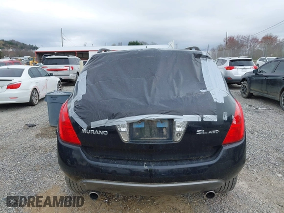 2005 Nissan Murano SL with VIN JN8AZ08W65W421149, listed as a IAAI auction lot 41858615 with 146,308 mi miles and . Bid and sale history available at DreamBid. Image 16.