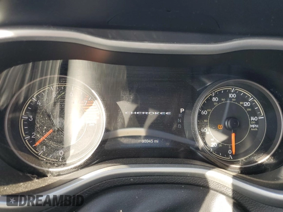 2017 Jeep Cherokee Overland с VIN 1C4PJLJS0HW574622, выставлен на аукционе Copart как лот 74615164 с пробегом 93 945 миль миль и Списание • Salvage title. История ставок и продаж доступна на DreamBid. Изображение 9.