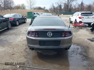 2014 Ford Mustang V6 with VIN 1ZVBP8AM1E5277123, listed as a IAAI auction lot 41917529 with 121,631 mi miles. Bid and sale history available at carsss.com. Image 16.
