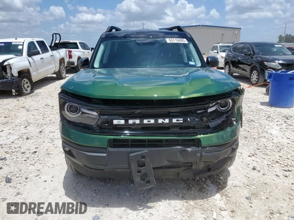 2024 Ford Bronco Sport Outer Banks with VIN 3FMCR9C61RRE65855, listed as a Copart auction lot 63119495 with 9,794 mi miles and Salvage title. Bid and sale history available at DreamBid. Image 5.